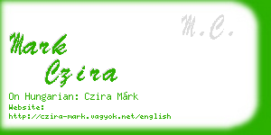 mark czira business card